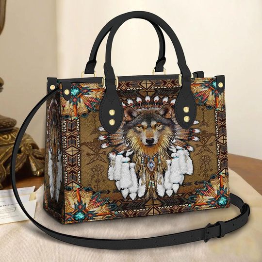 Native American Women Leather Bag