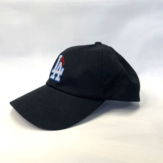 LA Dodgers Hello Kitty Bow Dad Hat Sanrio