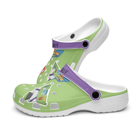 Buzz Lightyear Clogs, Disney Clogs, Disney Character Clogs, Buzz Clogs