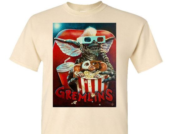 Gremlins V12 Natural Vintage Men T-Shirt