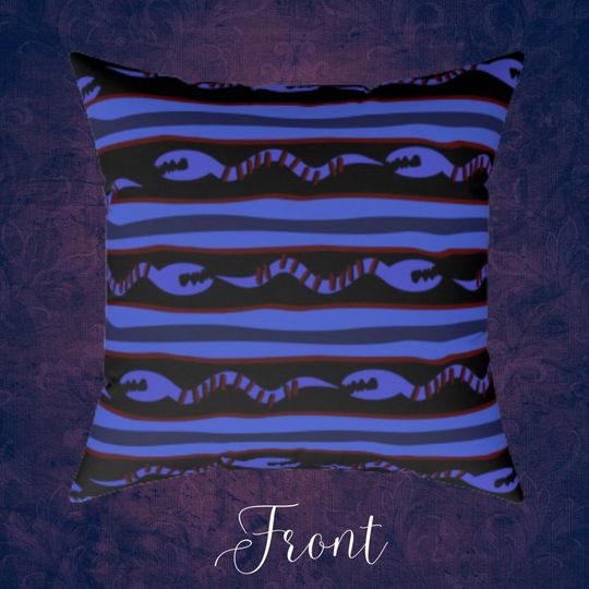 Pillow: Haunted Mansion Nightmare Before Christmas Present