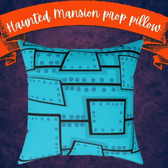 Pillow: Haunted Mansion Nightmare Before Christmas Present   Throw Pillow