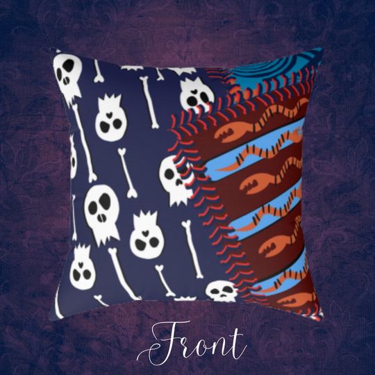 Pillow: Haunted Mansion Nightmare Before Christmas Present Prop