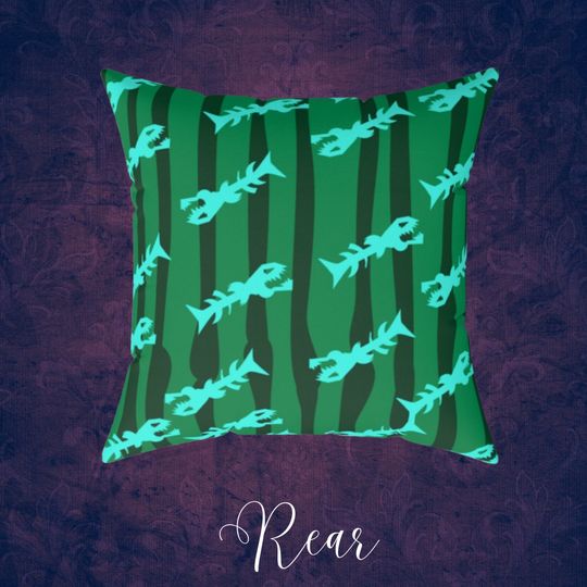 Pillow: Haunted Mansion Nightmare Before Christmas Present