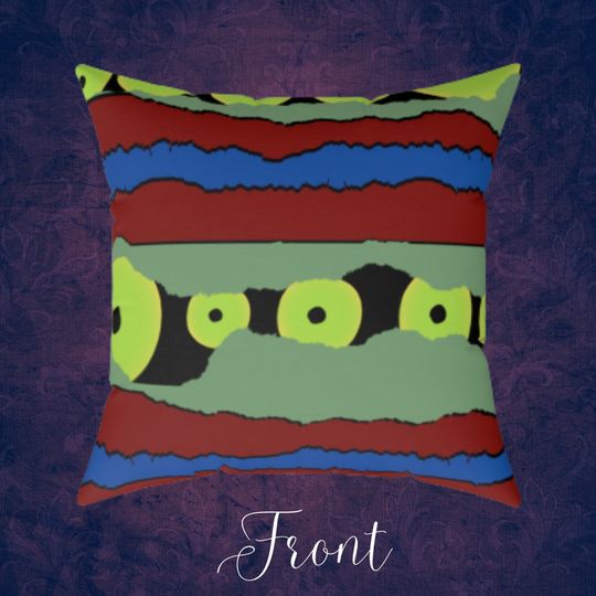 Pillow: Haunted Mansion Nightmare Before Christmas Present Prop Inspired