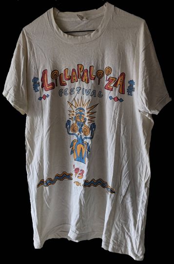 Rare Vintage 1993 Lollapalooza T-Shirt