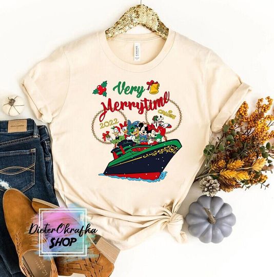 Disney Cruise Christmas Shirt, Mickey's Very Merry Christmas