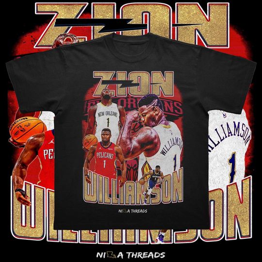 Zion Williamson Graphic Shirt, New Orleans Graphics Shirt