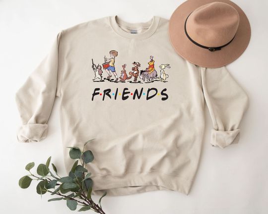 Winnie the Pooh And Friends Sweatshirt, Winnie the Pooh Sweatshirt, Disney Friends