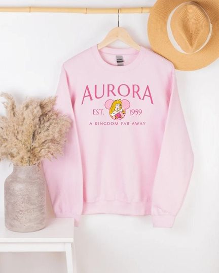 Disney Princess Sweatshirt, Princess Aurora Sweatshirt, Sleeping Beauty