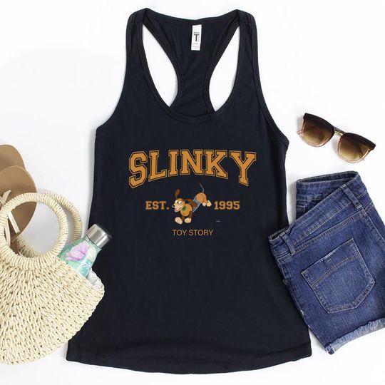 Toy Story Tanktop, Slinky Dog Tanktop, Disney Pixar Tanktop