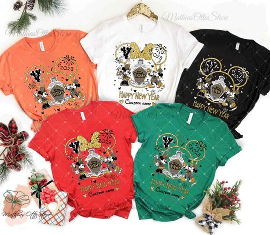 New Year 2023 Shirt, Disney Cruise Shirt, Mickey New Year Shirt