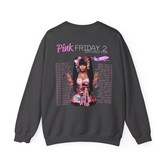 Pink Friday 2 (Nicki Minaj) 2024 Tour Shirt