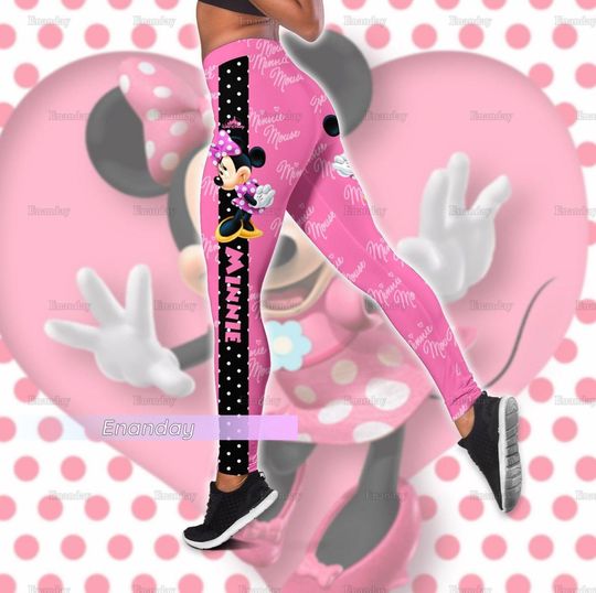 Cute Minnie Tanktop, Minnie Mouse Tank Top, Disney Minnie Leggings