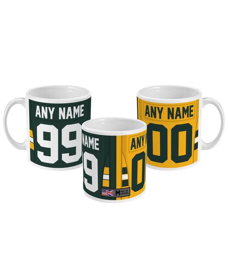 Green Bay Packers 2022 Theme Link Up Home Alternate Jersey 11oz Mug