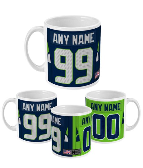 Seattle Seahawks 2021 Theme Link Up Home Road Jersey 11oz Mug