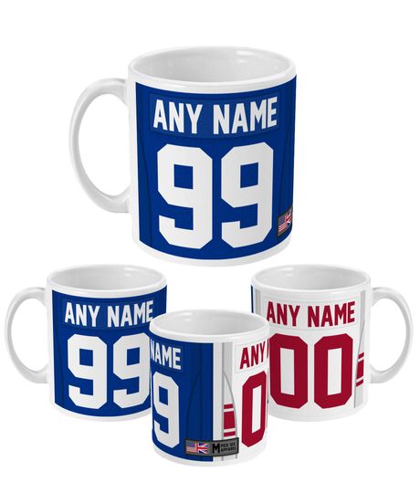 New York Giants 2021 Theme Link Up Home Road Jersey 11oz Mug