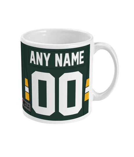 Green Bay Packers 2022 Theme Link Up Home Alternate Jersey 11oz Mug