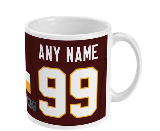 Washington Commanders 2022 Theme Personalised Jersey 11oz Mug