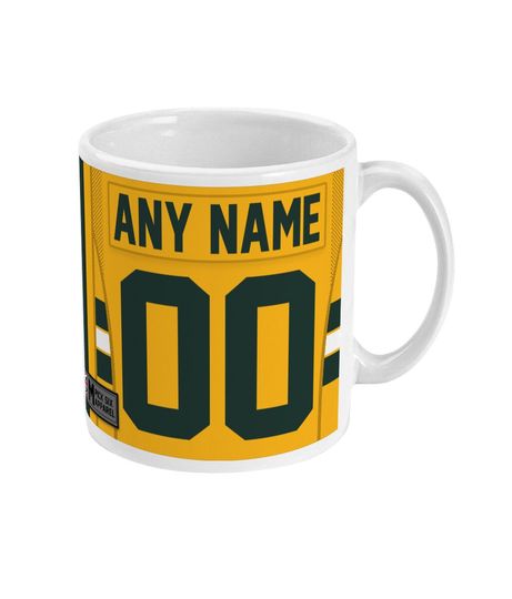 Green Bay Packers 2022 Theme Link Up Home Alternate Jersey 11oz Mug
