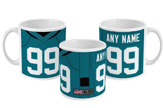 Jacksonville Jaguars 2021/22 Theme Personalised Jersey 11oz Mug