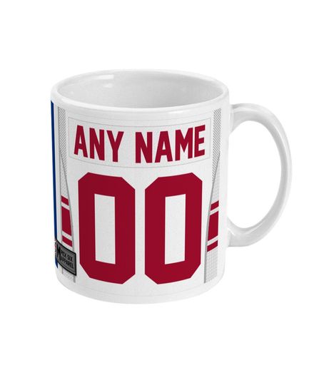 New York Giants 2021 Theme Link Up Home Road Jersey 11oz Mug