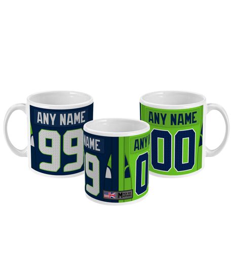 Seattle Seahawks 2021 Theme Link Up Home Road Jersey 11oz Mug