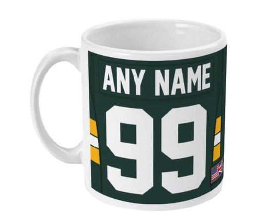 Green Bay Packers 2022 Theme Link Up Home Alternate Jersey 11oz Mug