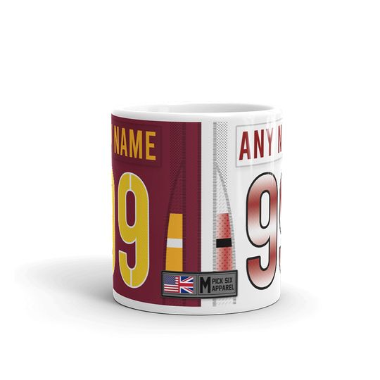 Washington Commanders 2023 Theme Link Up Home Road Jersey 11oz Mug