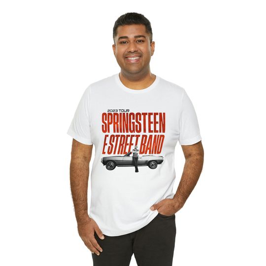 Bruce Springsteen Shirt, The Boss, E Street Band Shirt