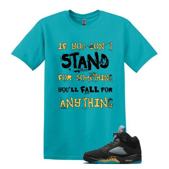 Aquatone Taxi Jordan 5 Aqua University Tee