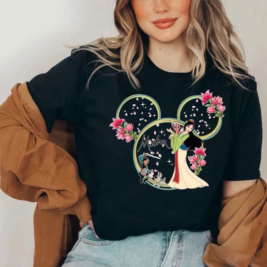 Mulan Princess Shirt, Disney Princess Shirt, Mulan And Mushu Shirt