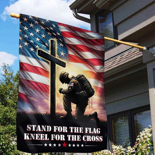 Thank You Veterans Flag, Remembrance Veteran Day Garden Flag