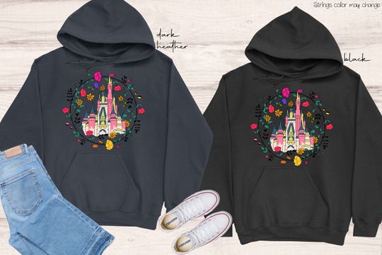 Cinderellas Royal Rose Garden Castle, Disney Trip Sweatshirt, Theme Park Sweatshirt