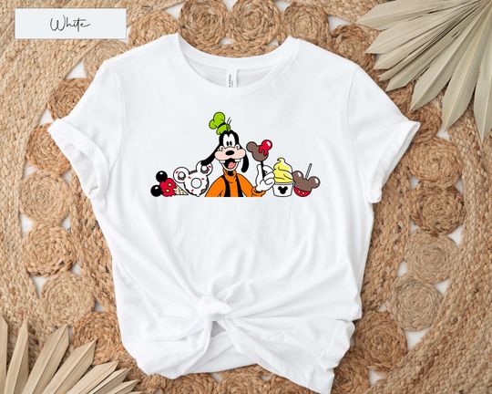 Goofy Shirt, Mickey's Friend Goofy Tee, Disney Goofy Tshirt, Disney Snacks Shirt, Disney Friends, Goofy With Snacks, Disneyworld Family Tee