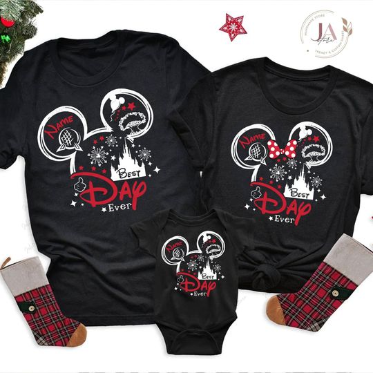 Best Day Ever Disney Trip shirt | New Year 2023 Disney shirt | Matching Family Shirt