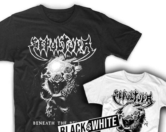 Sepultura Beneath The Remains V1 poster album cover heavy metal hard rock T Shirt