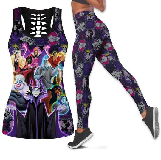 Disney Villains - Disney Hollow Tanktop Legging Outfit Set