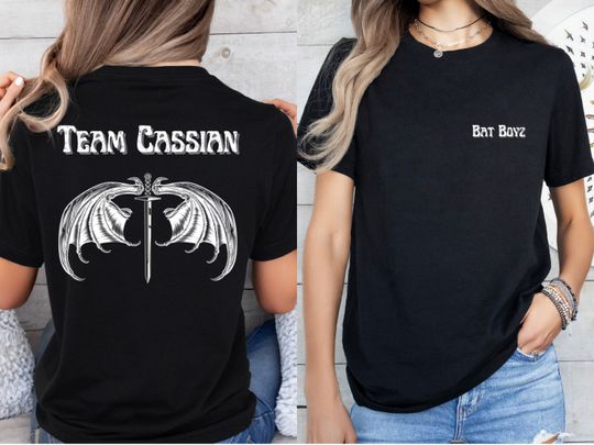 Team Cassian Shirt, ACOTAR Bat Boyz tshirt