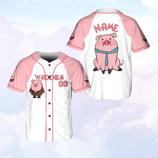 Personalized Gravity Falls Characters Jersey, Gravity Falls Disney Family Trip Jersey