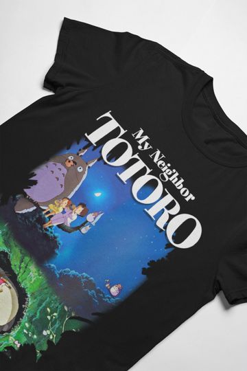 Vintage Graphic T-Shirt, Graphic Tee ~ My Neighbour Totoro, Anime