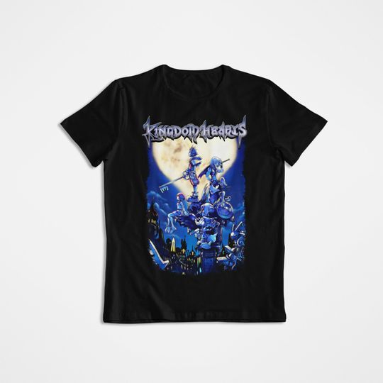 Vintage Graphic T-Shirt, Graphic Tee ~ Kingdom Hearts