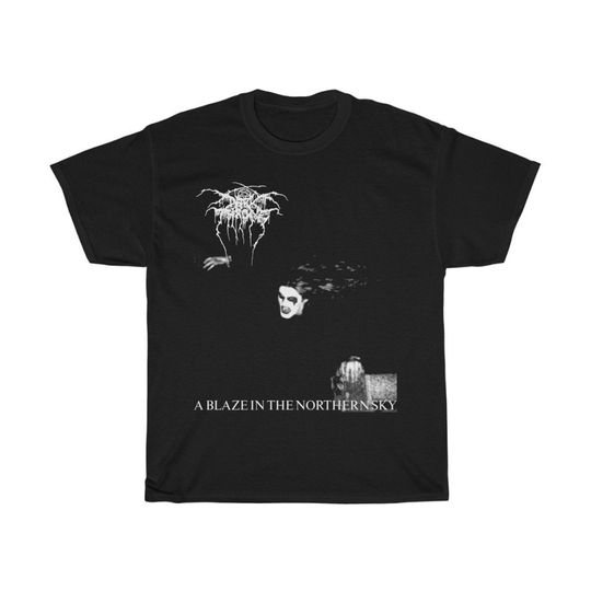 Darkthrone T-Shirt, A Blaze In The Northern Sky Black Metal Norwegian Black Metal T-Shirt