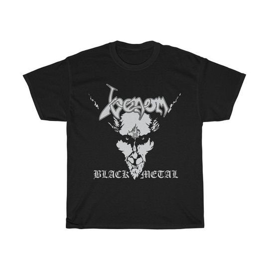 Venom T Shirt Metal Bathory Hellhammer Celtic Frost Mercyful Fate Mayhem