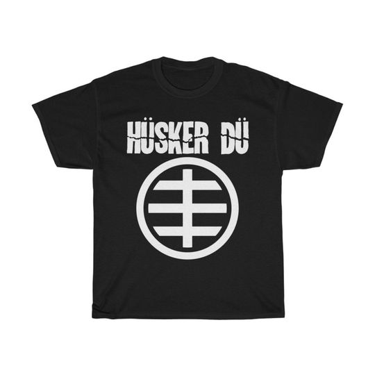 Husker Du T Shirt Hardcore Punk Alternative Minutemen Black Flag T-Shirt