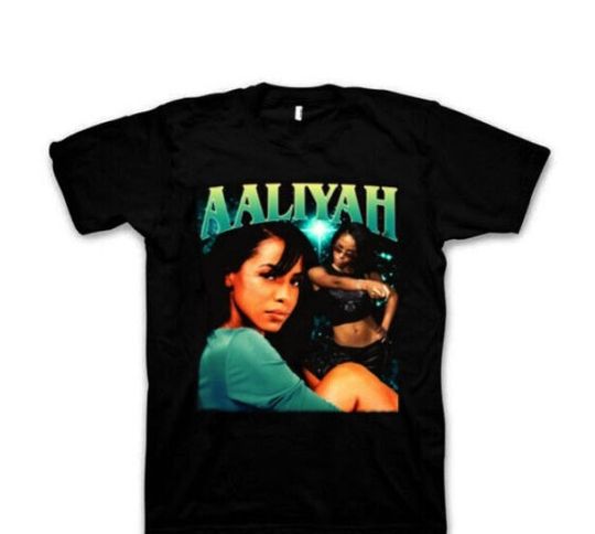 Aaliyah Vintage T-shirt, Aaliyah T-Shirt