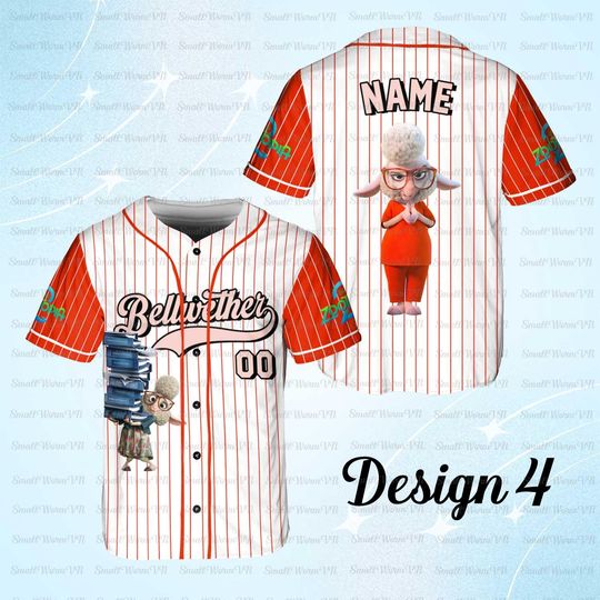 Personalized Dawn Bellwether Baseball Jersey, Zootopia Dawn Bellwether Shirt, Disney Custom Bellwether Shirt, Disneyland Family Jersey Shirt