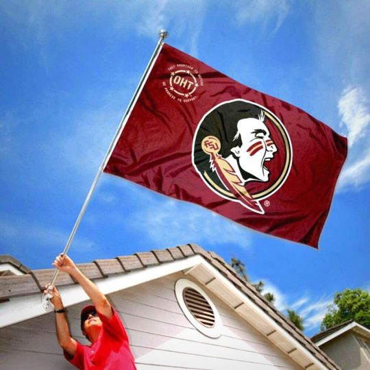 Florida State Seminoles Football Team House Flag