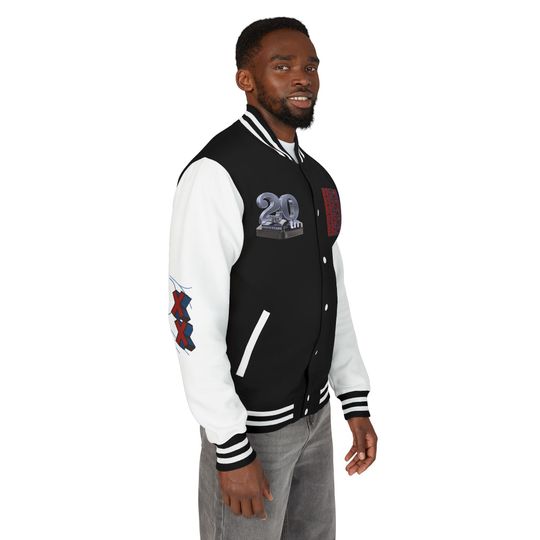 Retro Baseball Jacket: Breezy Bowl XX - Unisex Varsity Coat