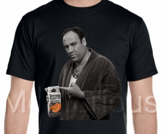 The Sopranos Shirt  Tony Soprano Some Pulp T-Shirt